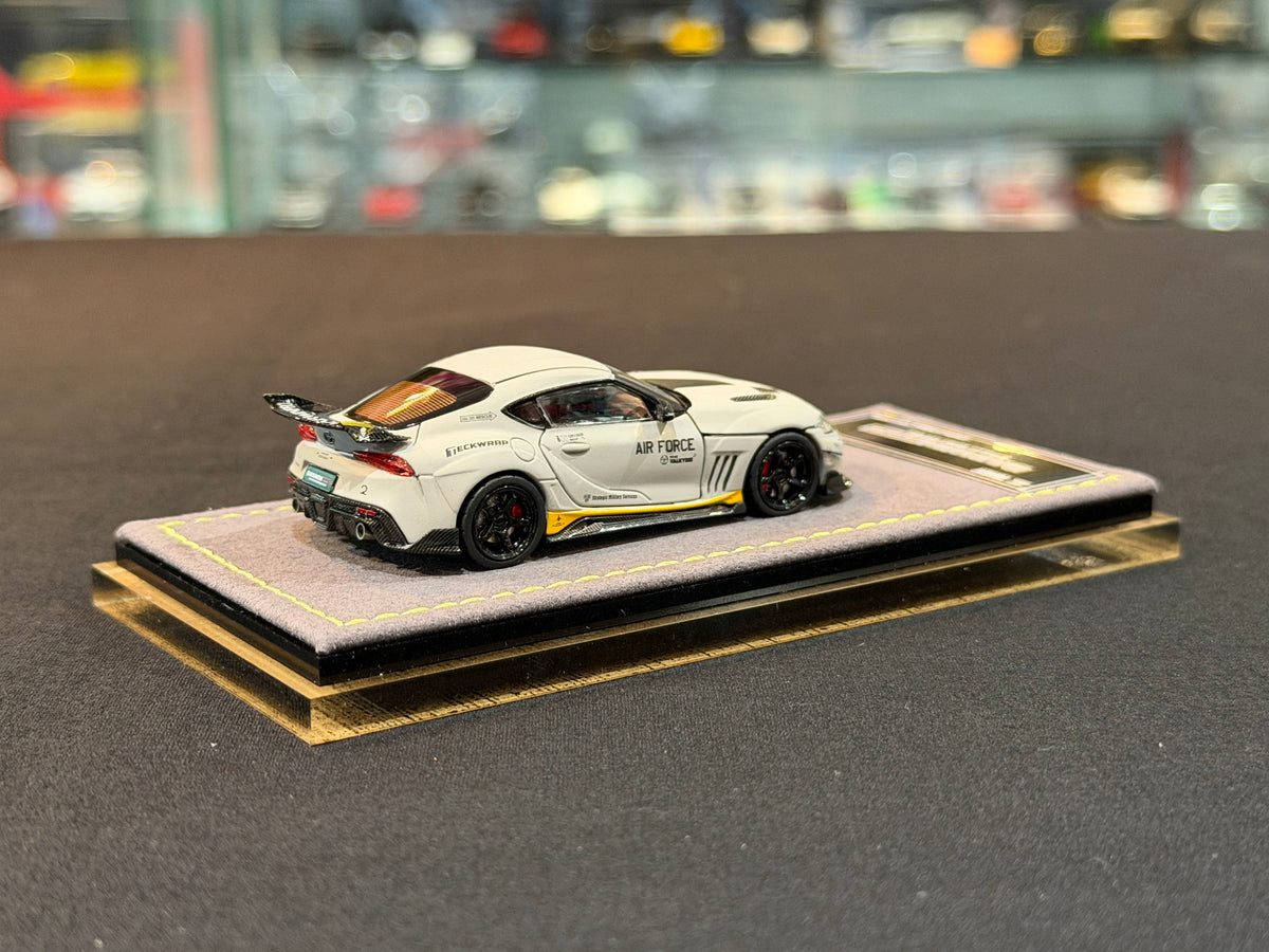 TOPART 1/64 Toyota Supra (A90) DarwinPRO 'Air Force Gray' 640011
