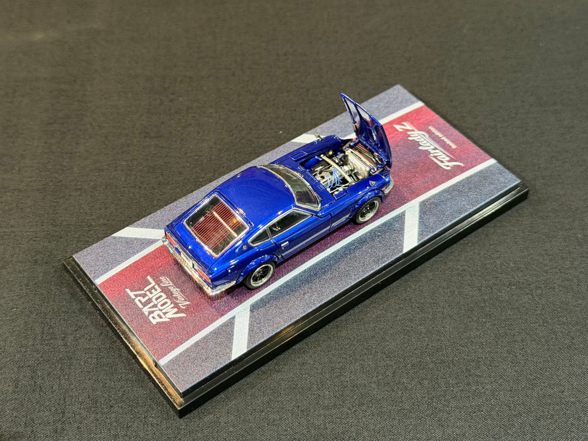 Bart Model 1/64 Nissan Fairlady 240Z (Midnight Blue) Opening Hood