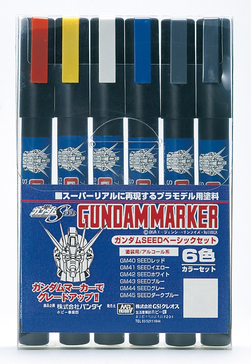 Gundam Marker Set - Basic Set
