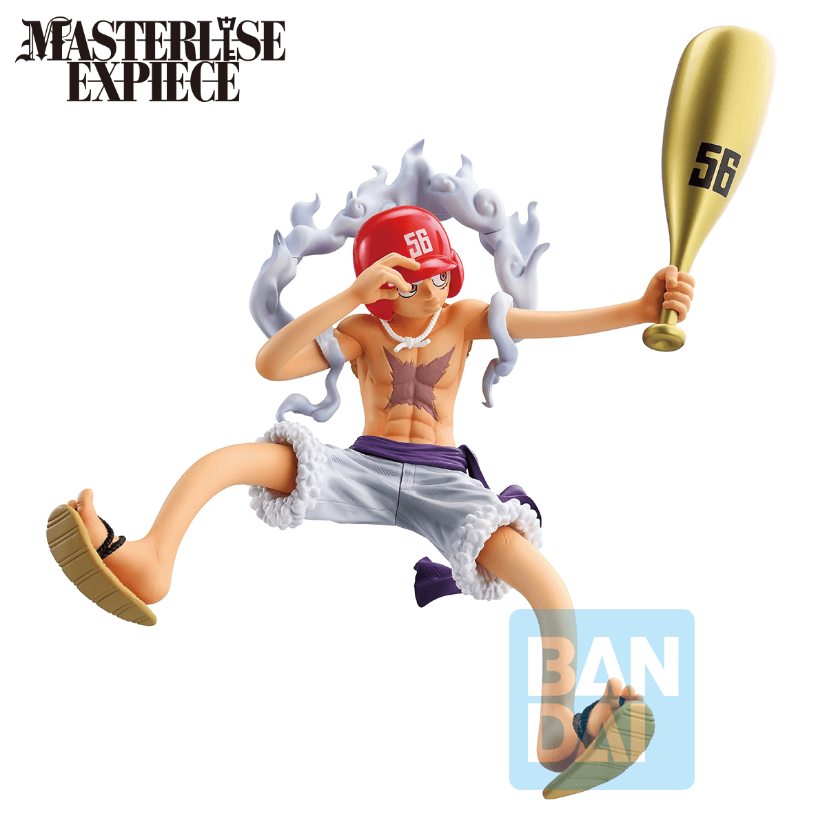 Bandai One Piece - Monkey D. Luffy Gear 5 (Baseball Ver.) Masterlise Ichibansho