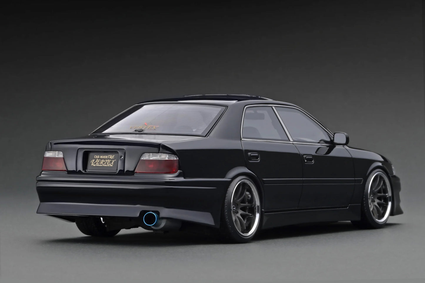 IG3314 VERTEX Toyota JZX100 Chaser Black 1/18 Ignition Model