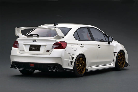 IG3611 SUBARU WRX (CBA-VAB) STI (Pearl White) 1/18 Ignition Model