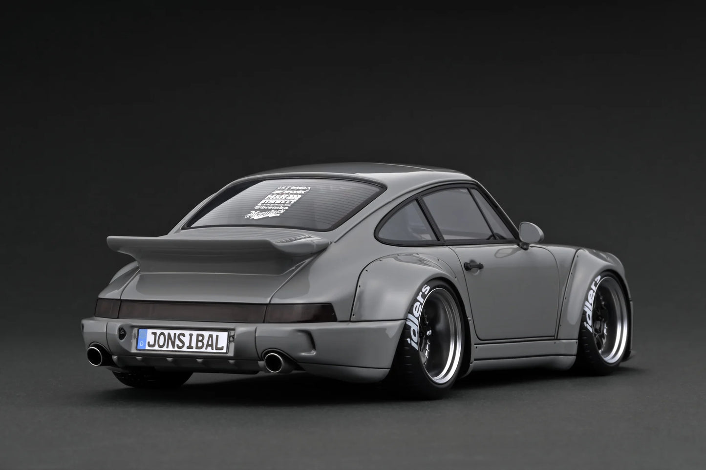 IG3634 Porsche RWB 964 Gray 'JONSIBAL' 1/18 Ignition Model