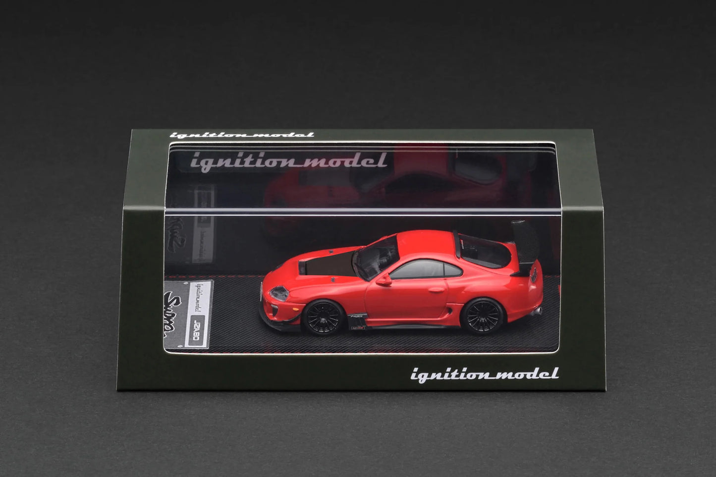 IG3882 Toyota Supra (JZA80) RZ Red 1/64 Ignition Model
