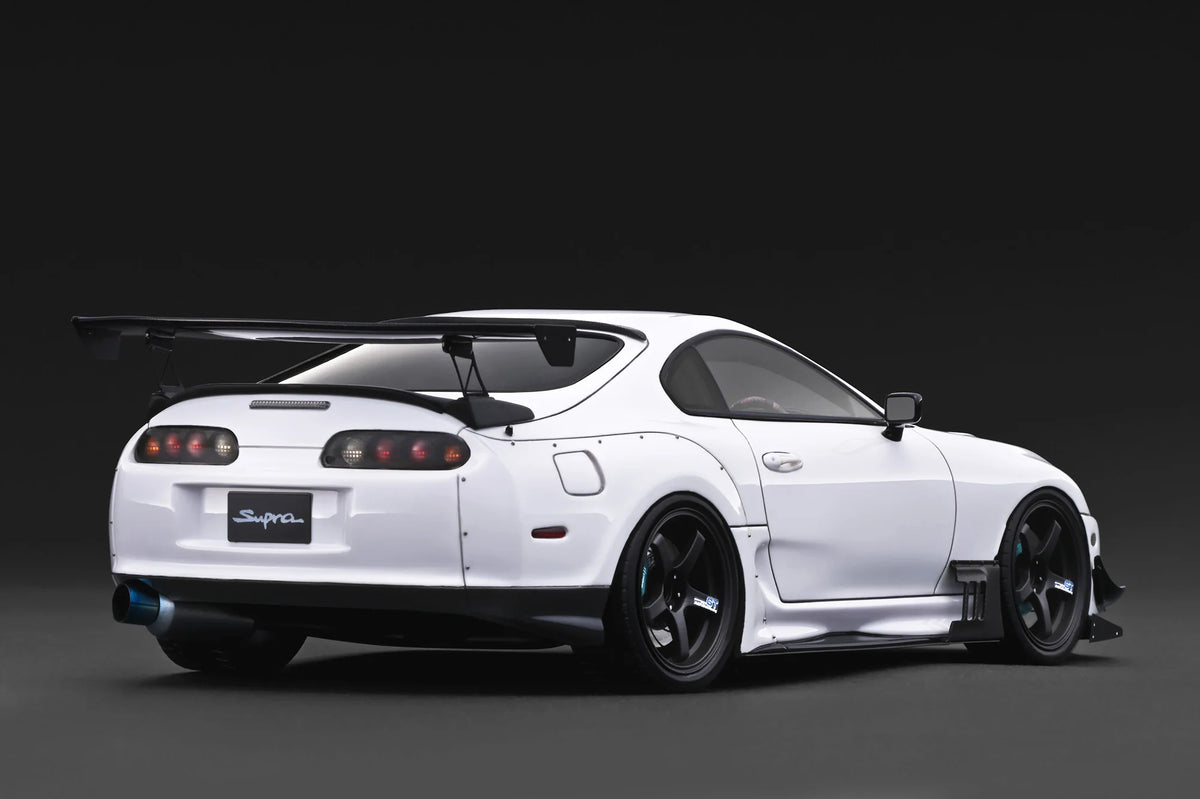 IG3886 Toyota Supra RZ (JZA80) White 1/18 Ignition Model