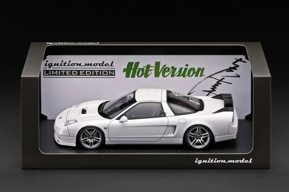 IG3906 Honda NSX-R (NA2) Drift King Ver. Pearl White - 1/18 Ignition Model (PRE-ORDER)