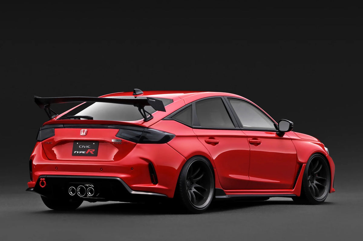 IG3937 Honda Civic Type-R J'S Racing (FL5) Red 1/18 Ignition Model (End of Sept Arrival)
