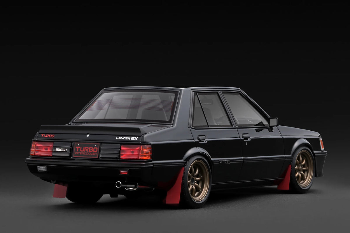 IG3966 Mitsubishi Lancer EX GSR Turbo (A175A) Black 1/18 Ignition Model