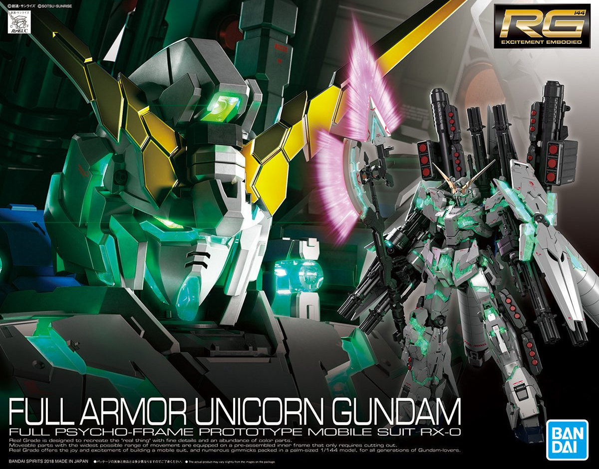 RG 1/144 Full Armor Unicorn Gundam
