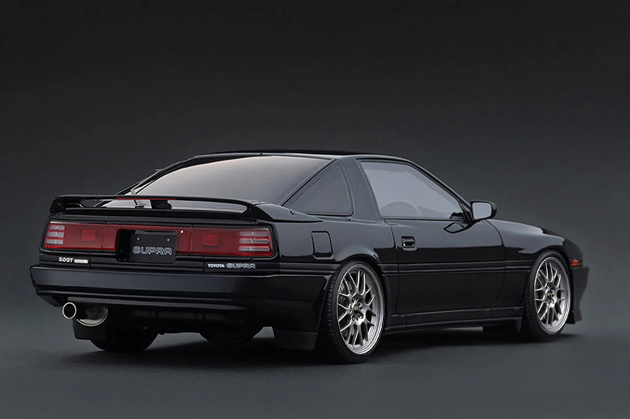 IG4108 Toyota Supra 3.0GT Turbo LIMITED (MA70) Black 1/18 Ignition Model (PRE-ORDER)