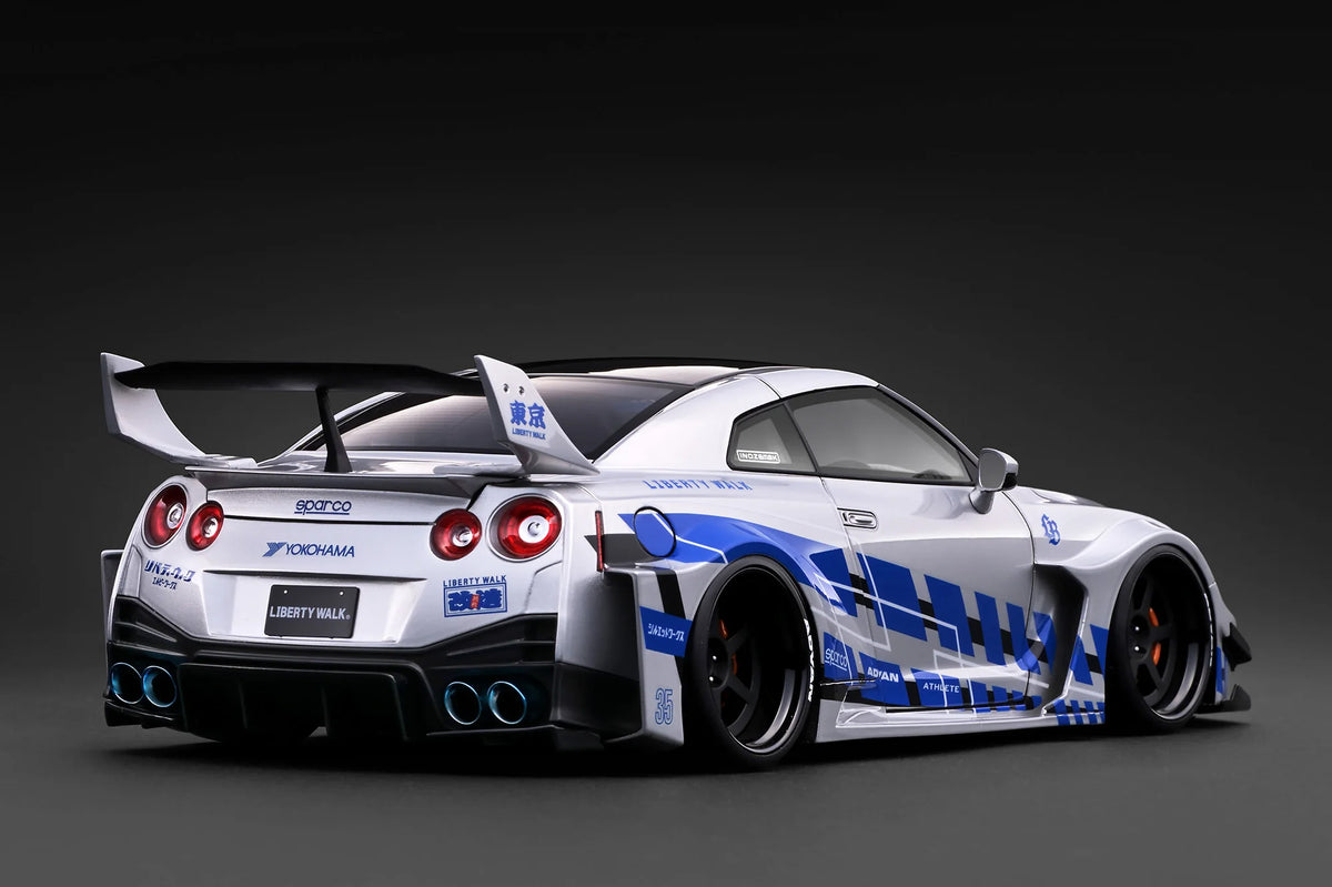 IG4141 Nissan LB-Silhouette WORKS GT 35GT-RR Silver 1/18 Ignition Model (PRE-ORDER)