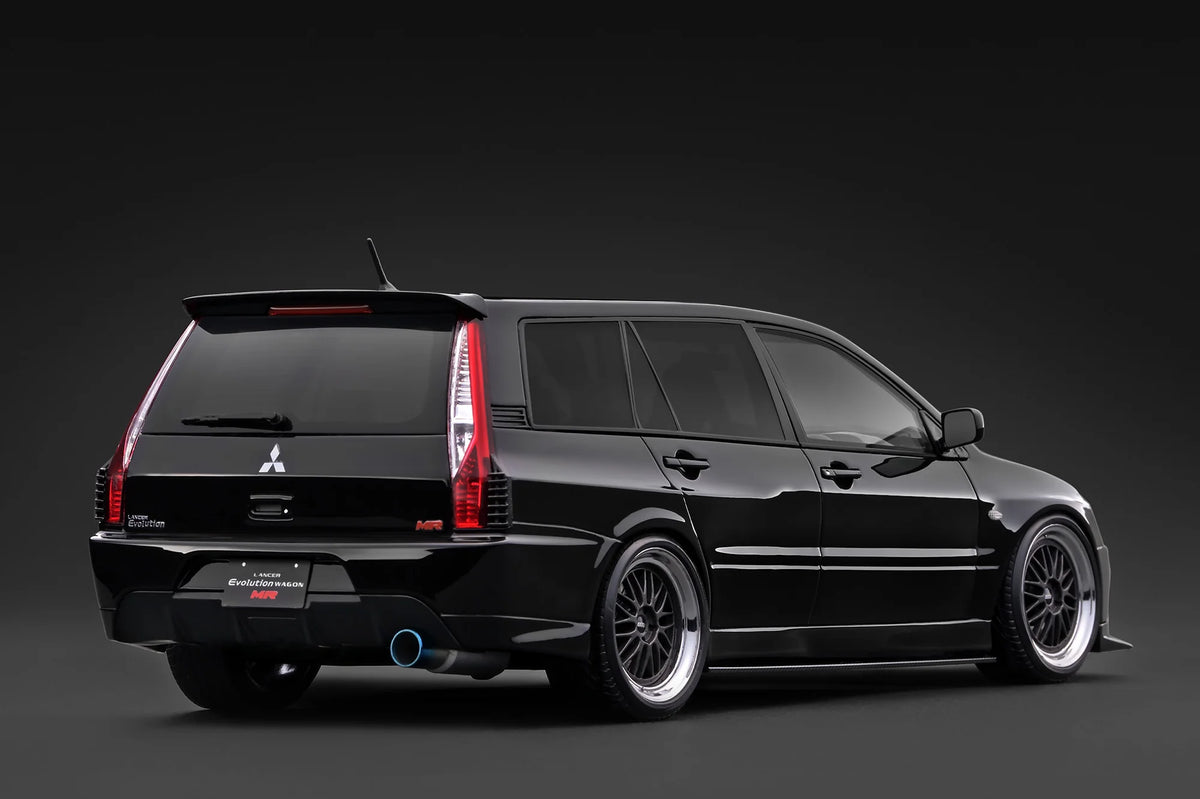 IG4252 Mitsubishi Lancer Evolution Wagon MR (CT9W) Black 1/18 Ignition Model (PRE-ORDER)