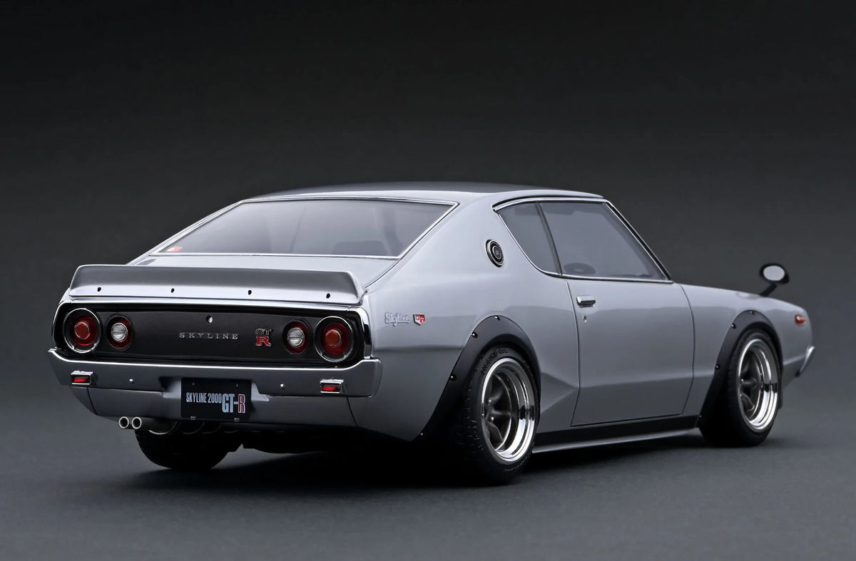 IG4255 Nissan Skyline 2000 GT-R (KPGC110) Silver 1/18 Ignition Model (PRE-ORDER)