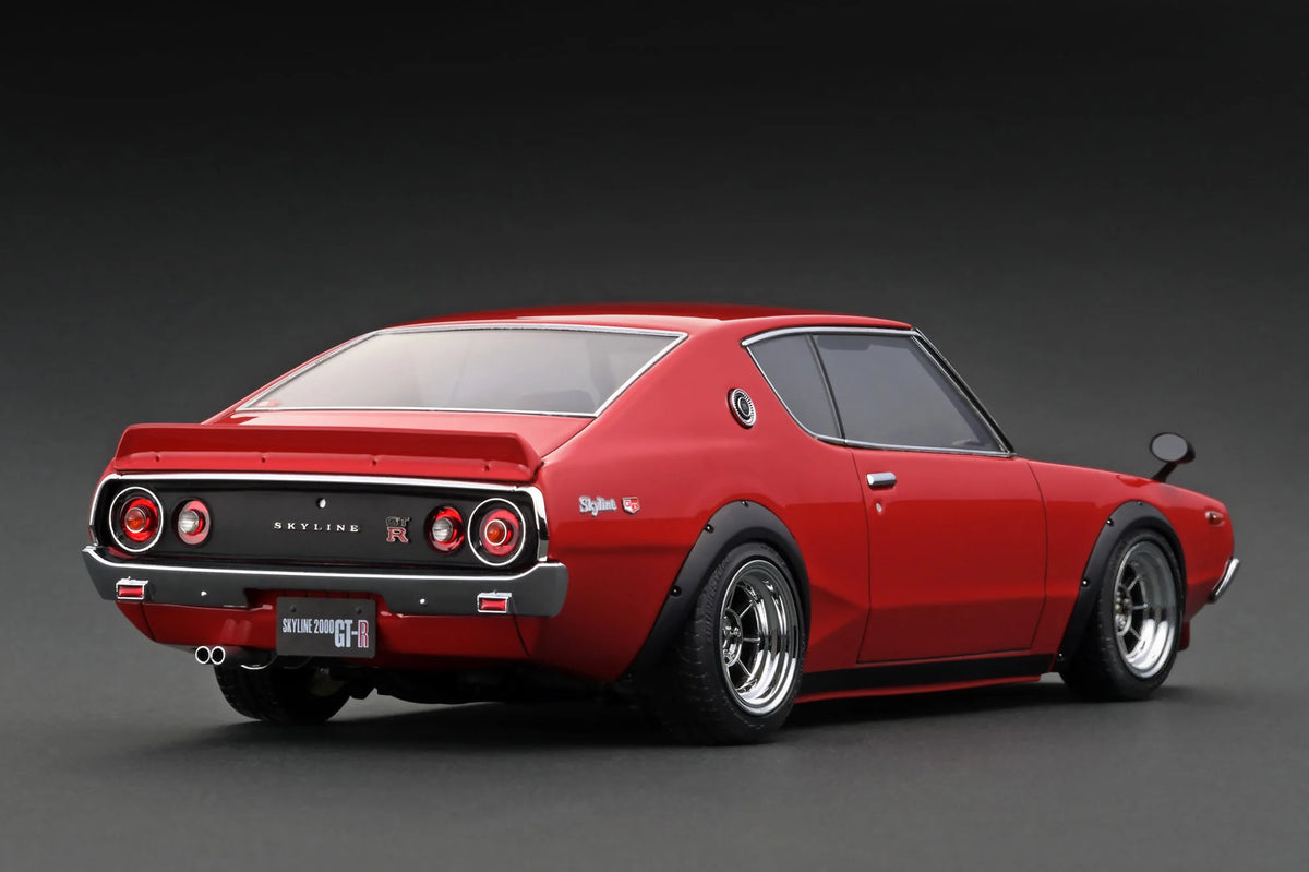 IG4257 Nissan Skyline 2000 GT-R (KPGC110) Red 1/18 Ignition Model (PRE-ORDER)