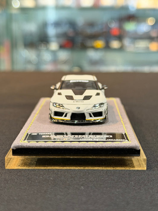 TOPART 1/64 Toyota Supra (A90) DarwinPRO 'Air Force Gray' 640011