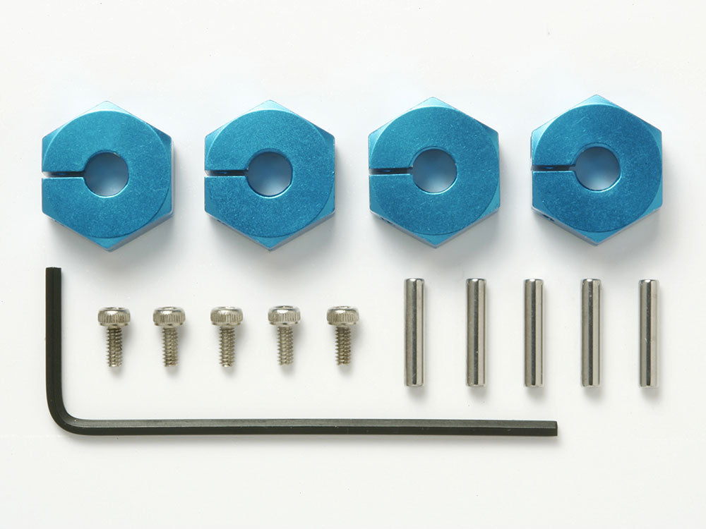 Tamiya 1/10 Clamp Type Aluminum Wheel Hub (5mm Thick)