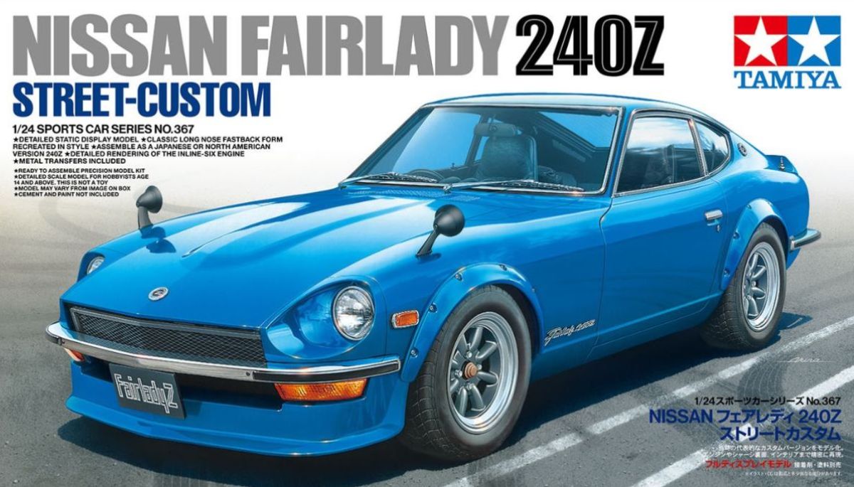 TAMIYA NISSAN FAIRLADY 240Z STREET CUSTOM