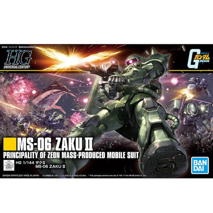 HGUC 1/144 MS-06 Zaku II 1/144