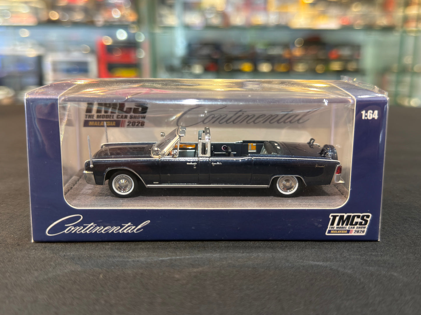 GOC 1/64 Lincoln Continental X100 TMCS Malaysia 2026 - JFK