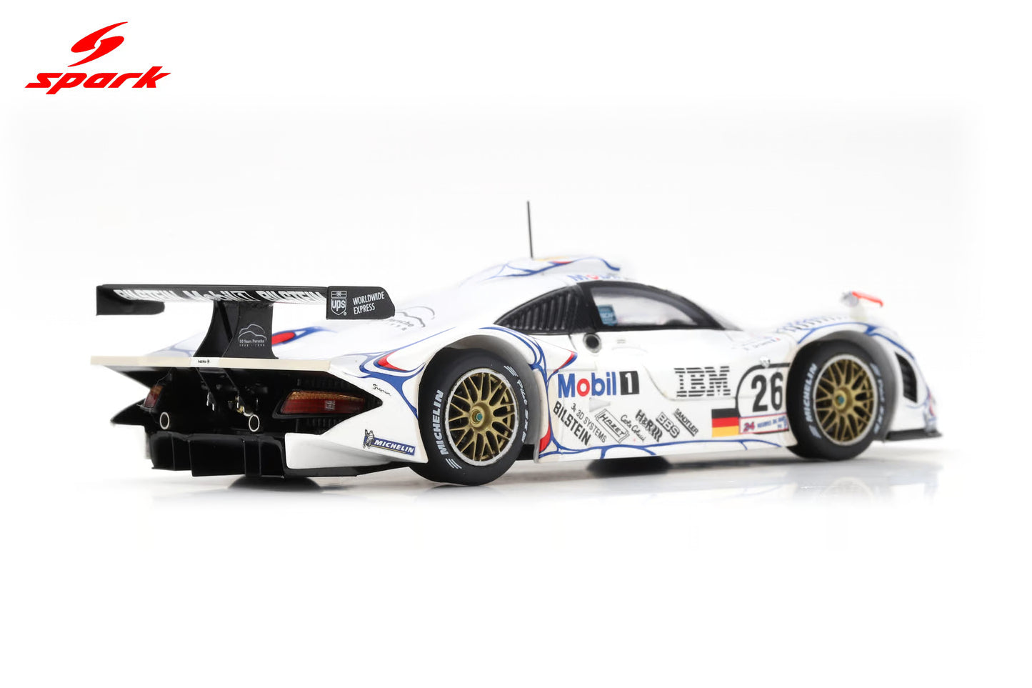 Spark 1/43 Porsche 911 GT1 No.26 Winner 24H Le Mans 1998