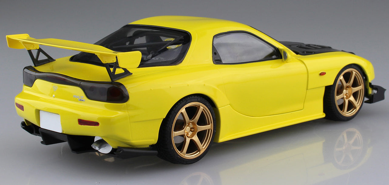 Aoshima 1/24 INITIAL D Mazda FD3S RX-7 Project D Ver. (Keisuke Takahashi)