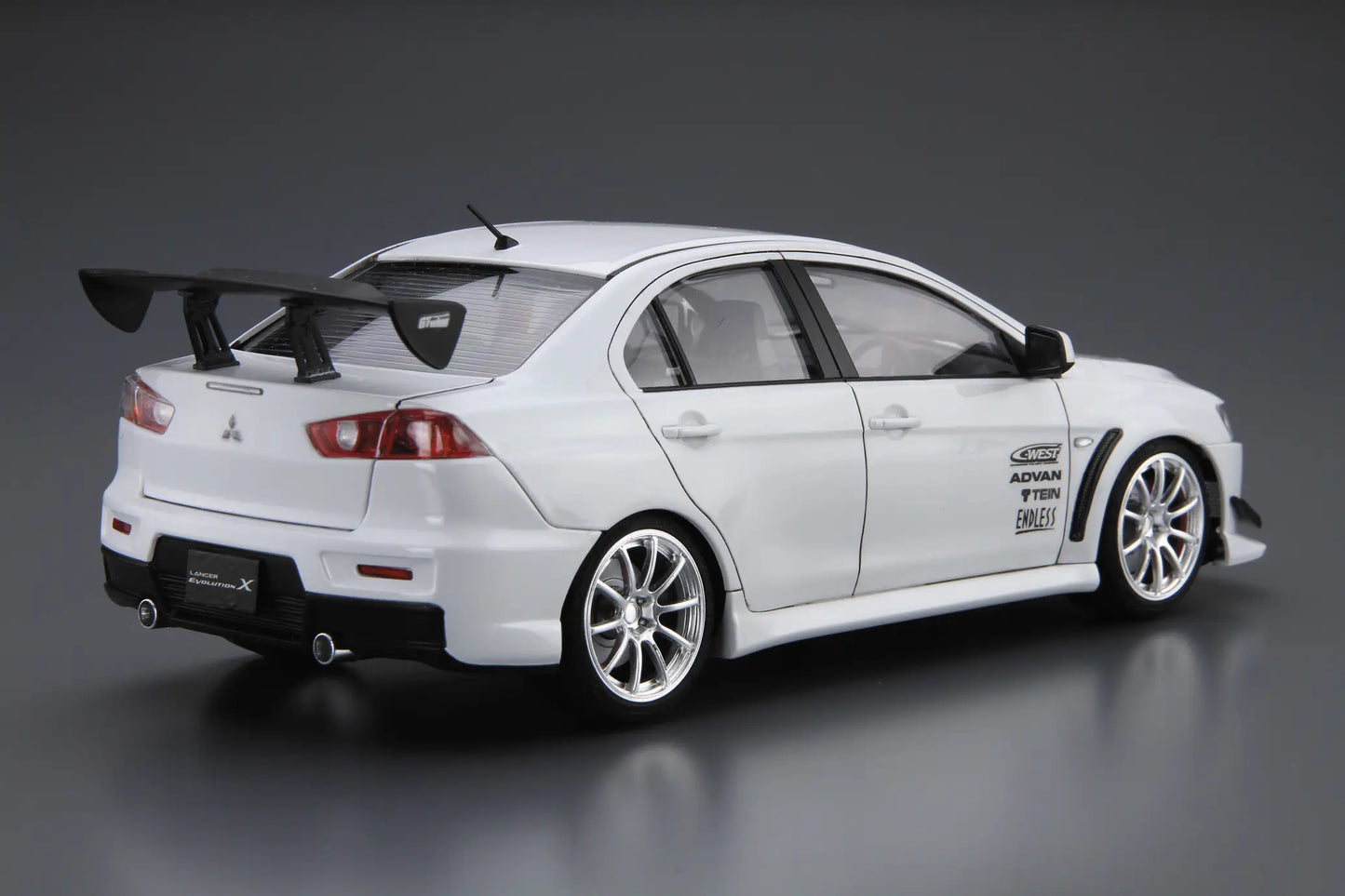 Aoshima 1/24 Mitsubishi C-West CZ4A Lancer Evolution X 07'