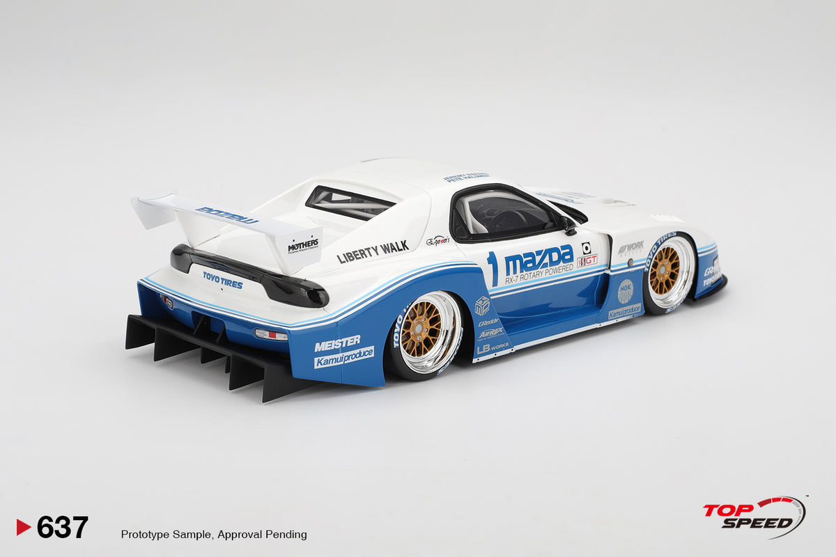 TopSpeed 1/18 Mazda RX-7 LB-Super Silhouette IMSA