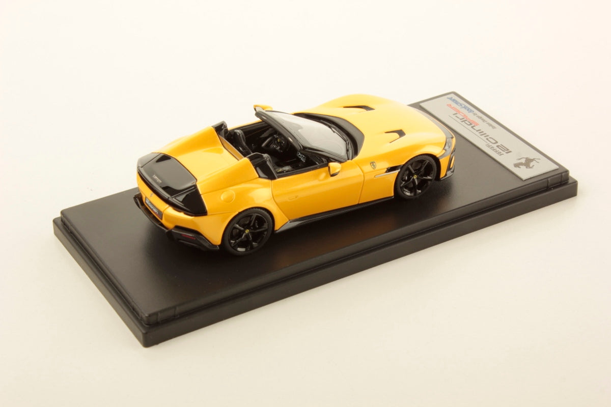 Looksmart 1/43 Ferrari 12 Cilindri Spider (Giallo Tristrato)