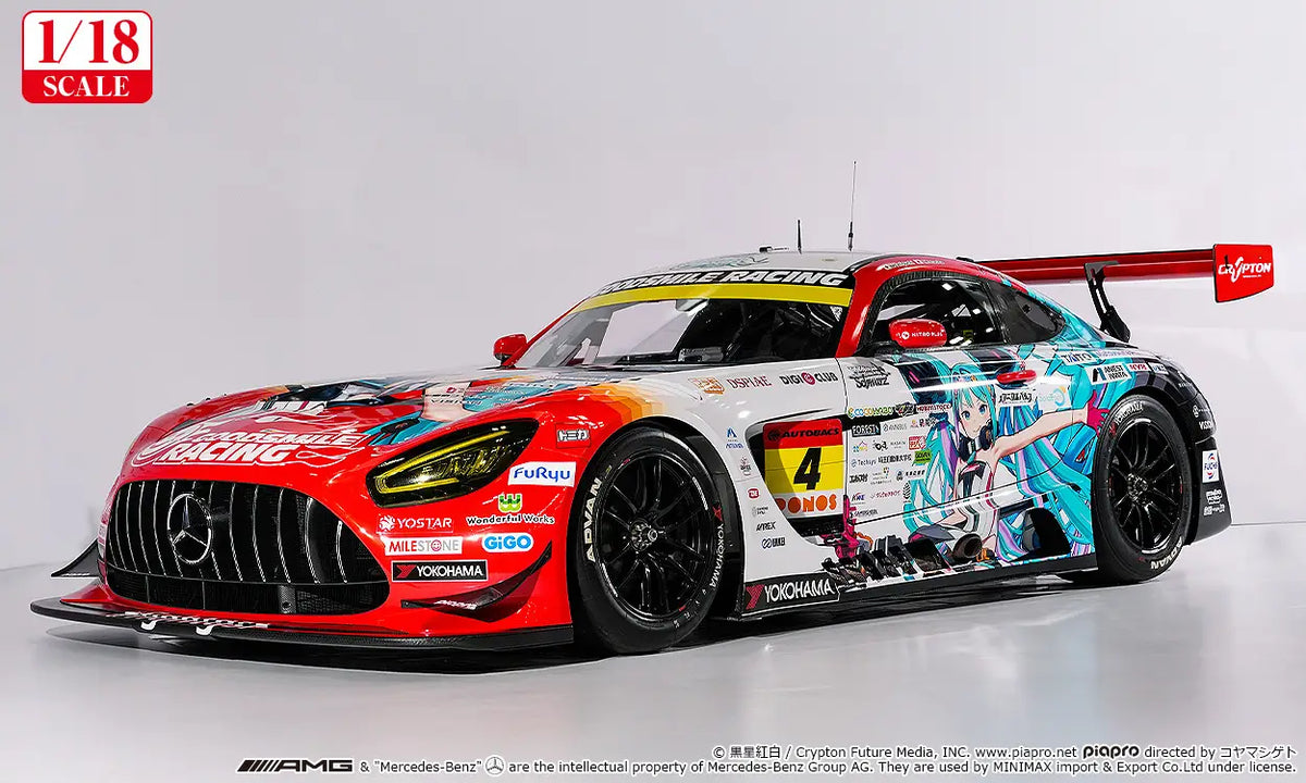 Good Smile Racing Hatsune Miku AMG 2026 Season Opening Ver. (Hatsune Miku GT Project) 1/18 Model (PRE-ORDER)