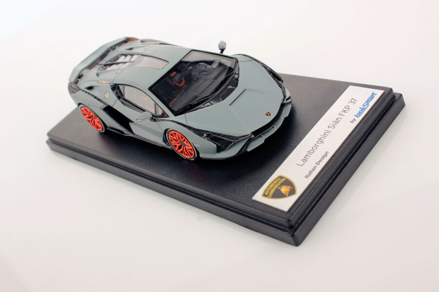 Looksmart 1/43 Lamborghini Sian FKP 37 (Grigio Egoista Matt)