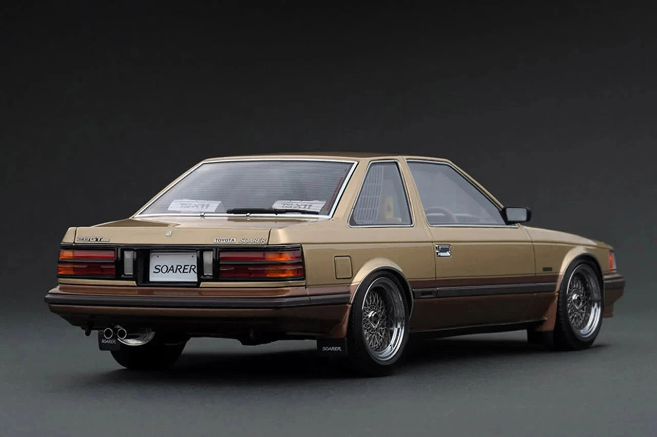IG3702 Toyota Soarer 2800GT Extra (Z10) Gold/Brown 1/18 Ignition Model