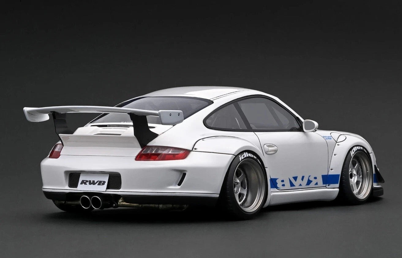 IG3252 Porsche RWB 997 GT3 White 1/18 Ignition Model