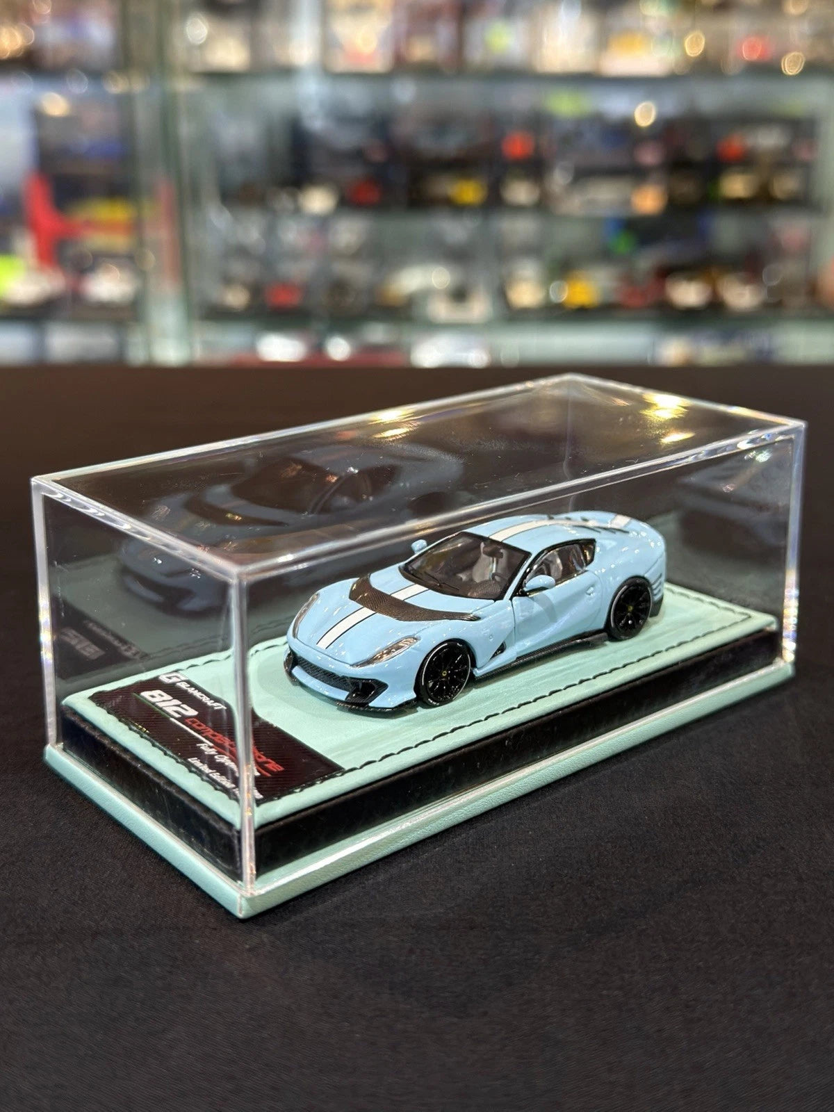 Glamcraft 1/64 Ferrari 812 Competizione (Blue)
