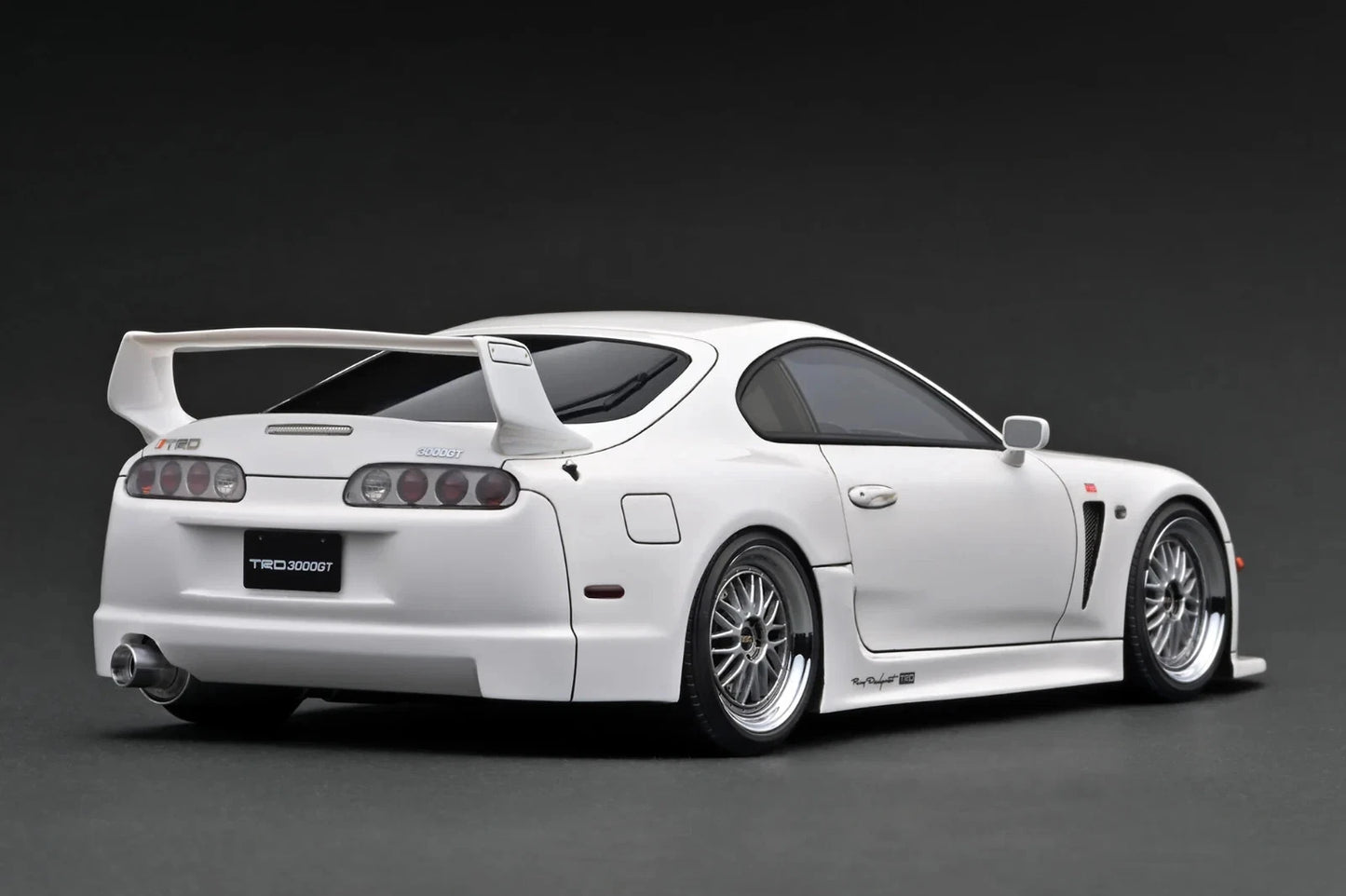 IG3597 Toyota Supra (A80) TRD 3000GT White 1/18 Ignition Model