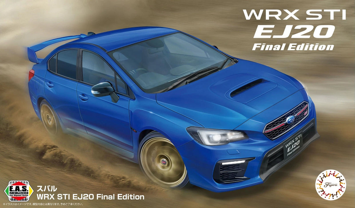 FUJIMI 1/24 ID-189 Subaru WRX STI EJ20 Final Edition