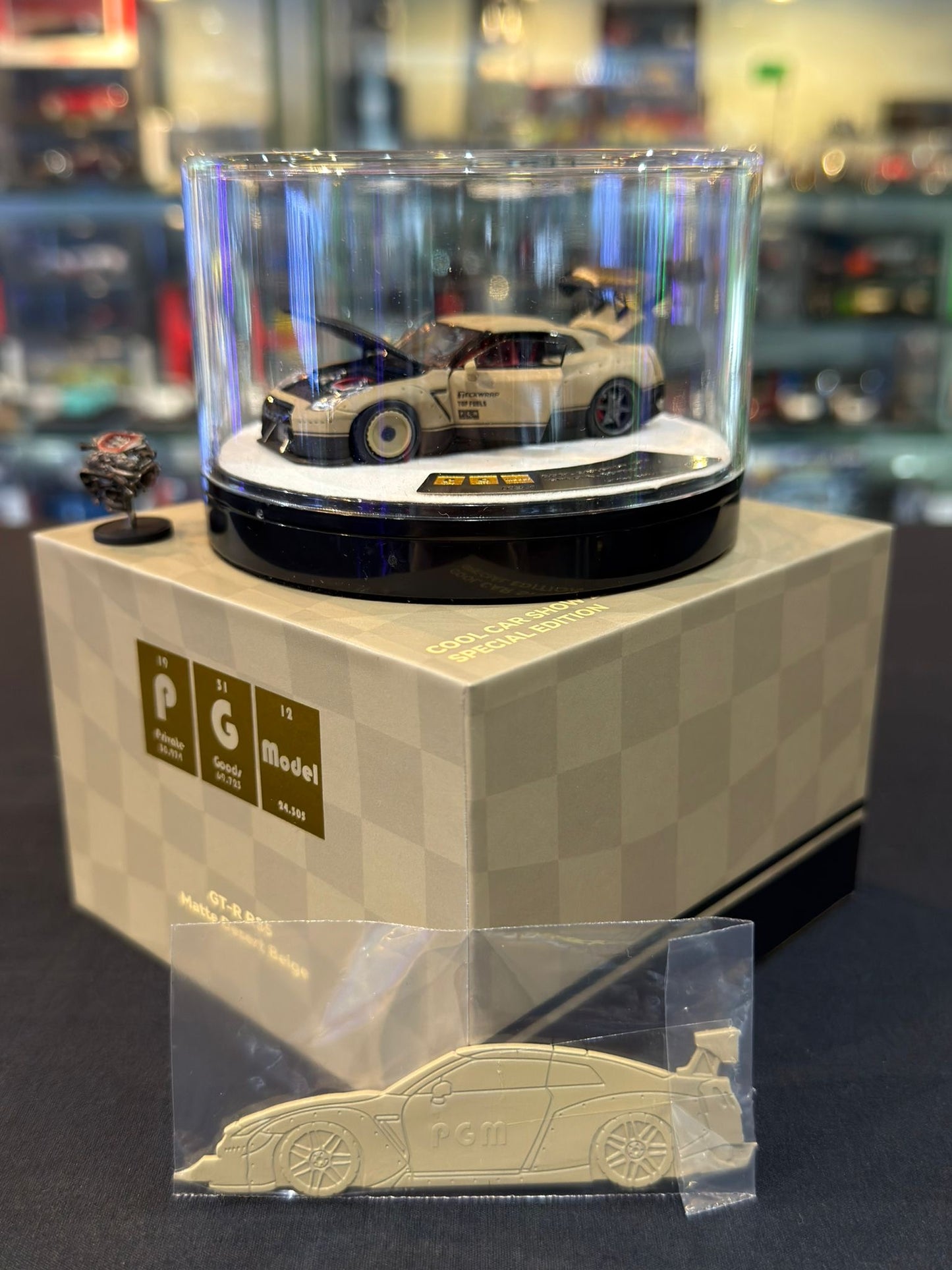 PGM 1/64 Nissan Skyline GT-R R35 (Matte Desert Beige) 2026 CCS