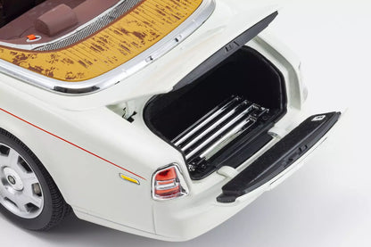 Kyosho Original 1/18 Rolls Royce Phantom Drophead Coupe (English White) 08871EW2