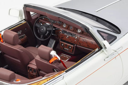 Kyosho Original 1/18 Rolls Royce Phantom Drophead Coupe (English White) 08871EW2