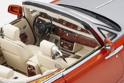 Kyosho Original 1/18 Rolls Royce Phantom Drophead Coupe (Orange) 08871P