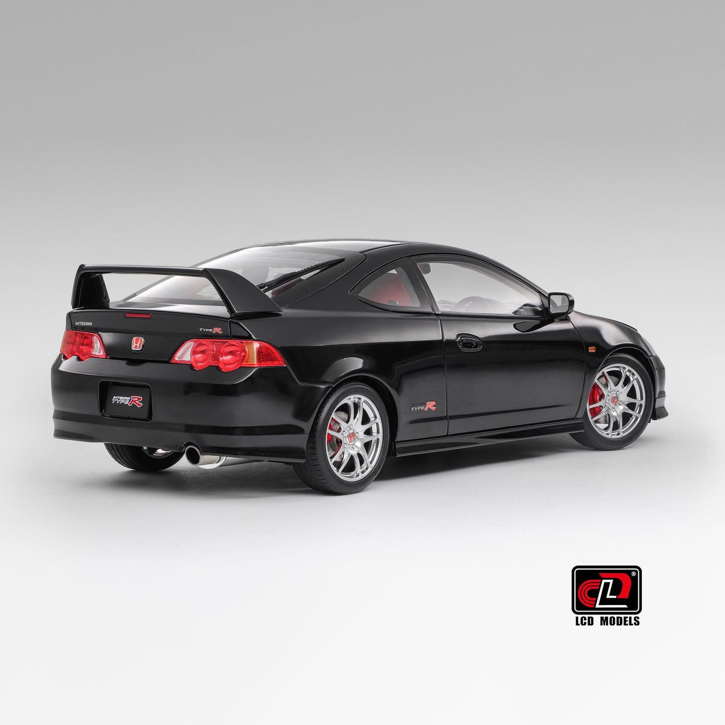 LCD Model 1/18 Honda/Acura Integra/RSX Type R (Black) DC5
