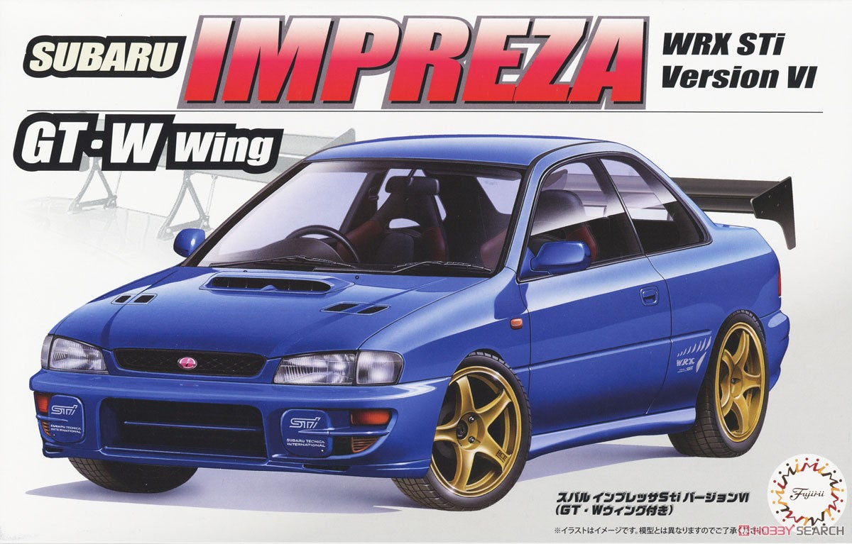 Fujimi 1/24 Subaru Impreza WRX STI GT.W Wing