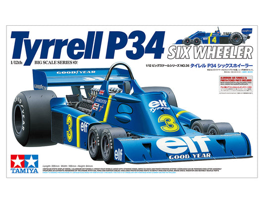 1/12 Tamiya Tyrrell P34 SIX WHEELER (w/PHOTO-ETCHED PARTS)Pre-order Nov 2026