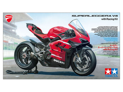 Tamiya 1/12 Ducati Superleggera V4 with Racing Kit