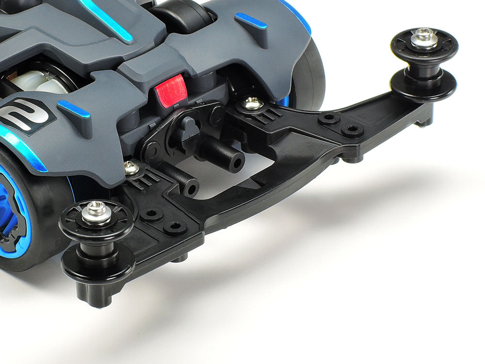 Tamiya Low Friction Plastic Double Rollers (Black 13-13mm)