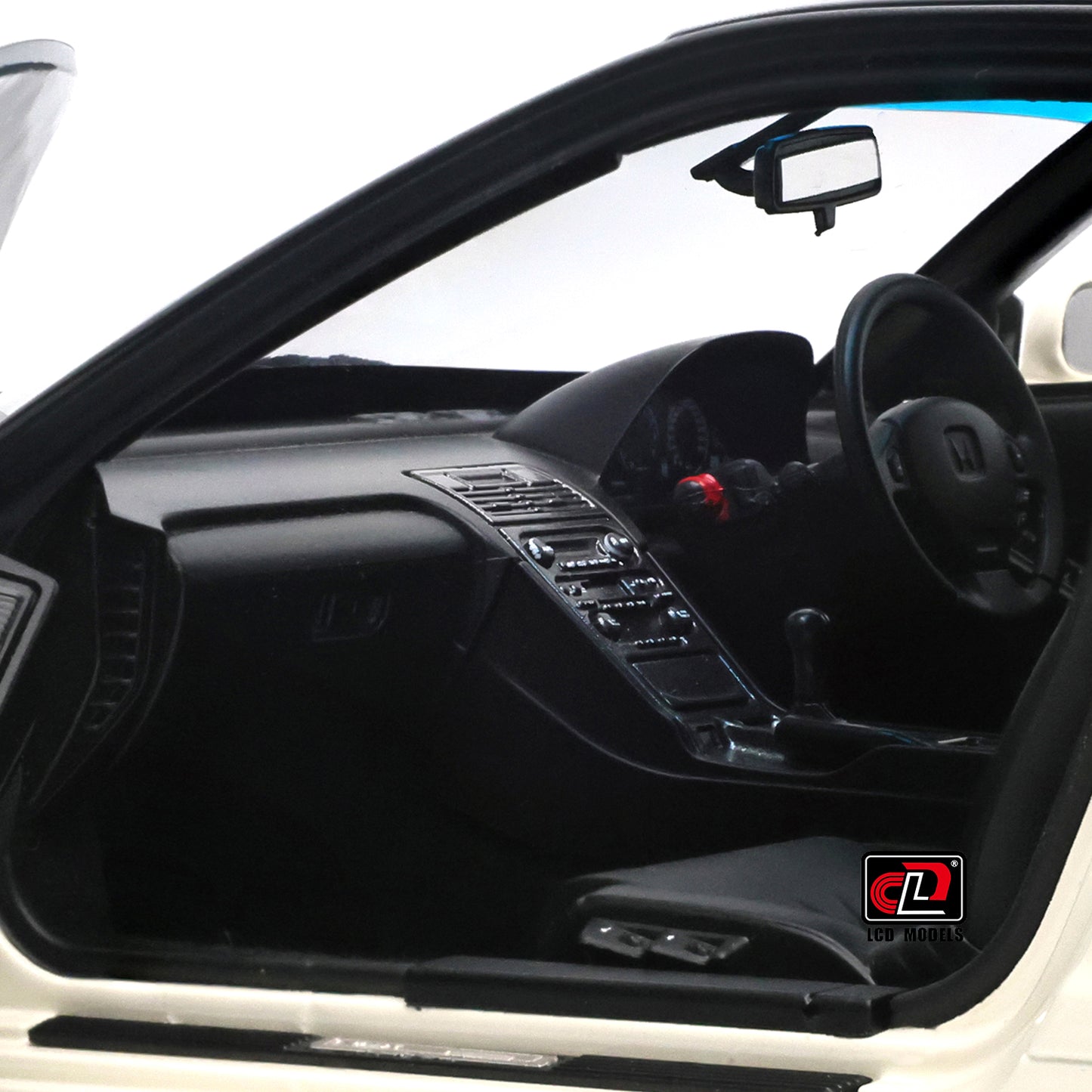 LCD Model 1/18 Honda NSX (NA1) Championship White - Opening Model
