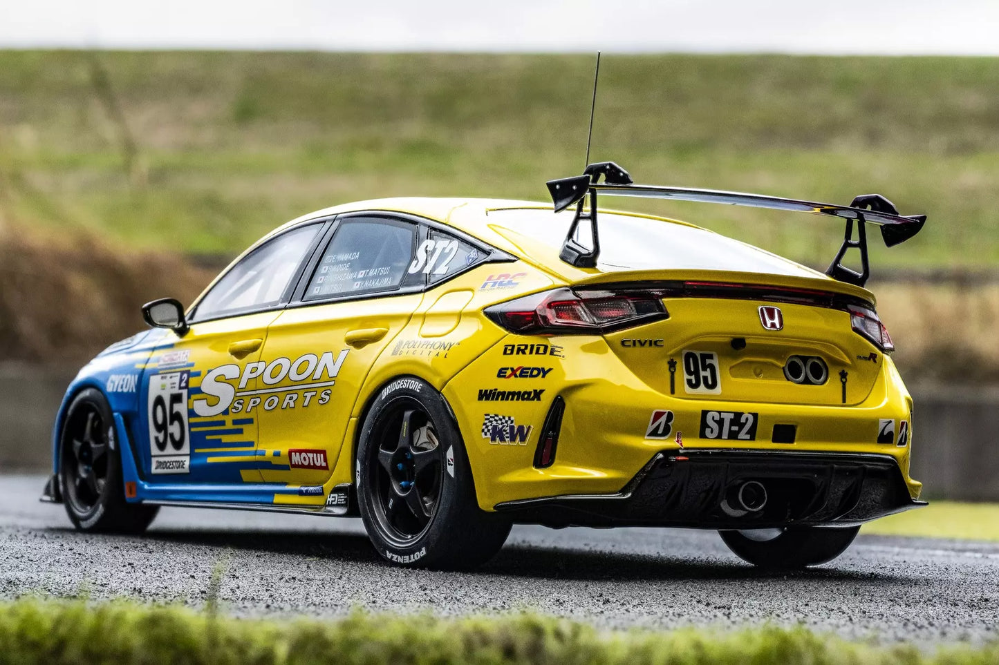 Kyosho Samurai 1/18 Honda SPOON Civic Type R (FL5) #95 (PRE-ORDER)