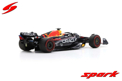 Spark 1/18 Red Bull Racing RB19 No.1 Max Verstappen Spanish GP 2023 40th Career