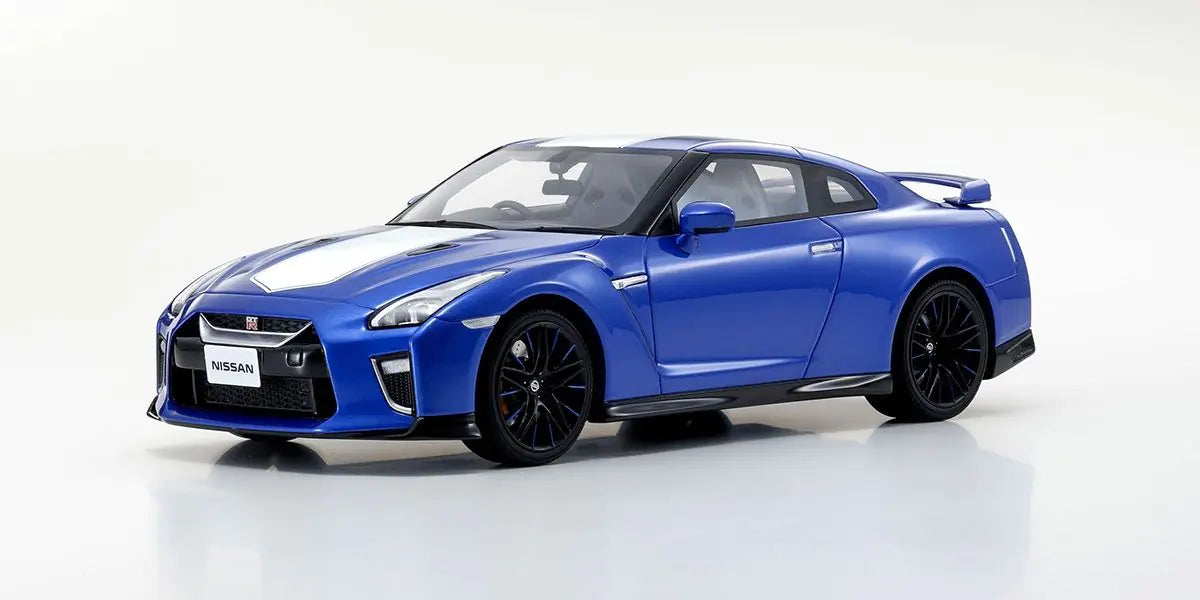 Kyosho Samurai 1/18 Nissan Skyline GT-R (R35) 50th Anniversary Blue