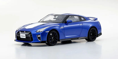 Kyosho Samurai 1/18 Nissan Skyline GT-R (R35) 50th Anniversary Blue