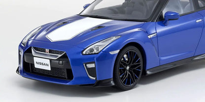 Kyosho Samurai 1/18 Nissan Skyline GT-R (R35) 50th Anniversary Blue
